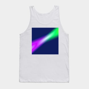 blue white green texture art Tank Top